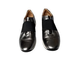 Vionic womnes shoes size 11 Codie Metallic 10010440-Pewter